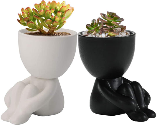 Human Shaped 3IN plant pots