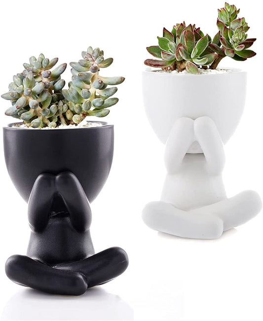 Hush Human Plant Pots