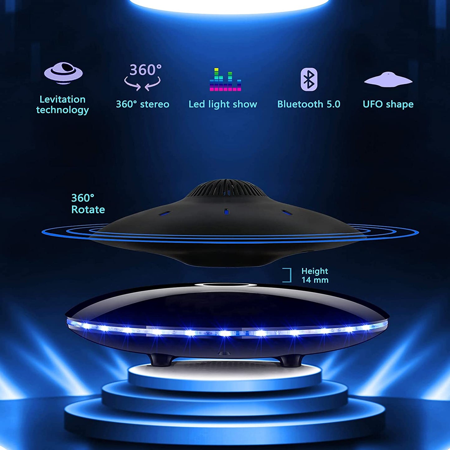 Levitating UFO Speaker