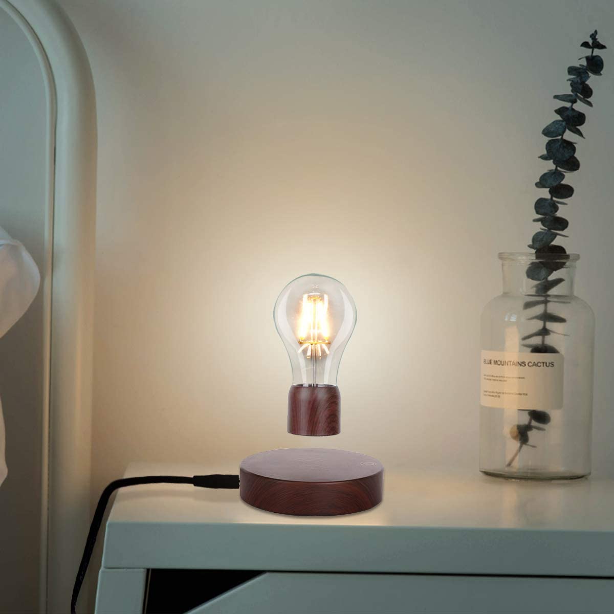 Magnetic Levitating Floating Wireless LED Light Bulb