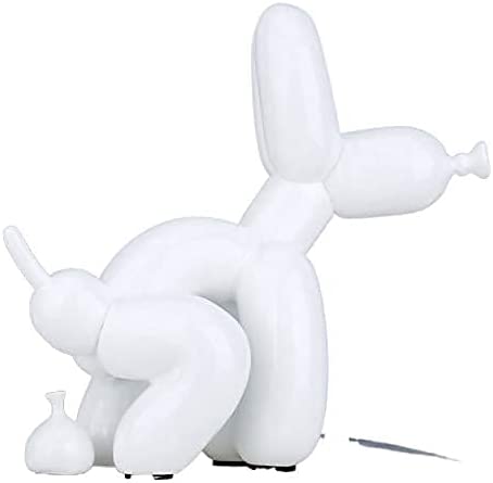 Squat Balloon Dog Statue