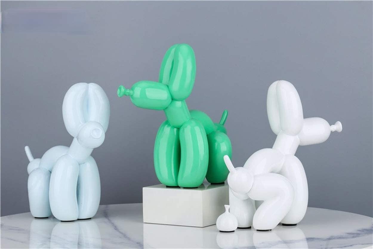 Squat Balloon Dog Statue