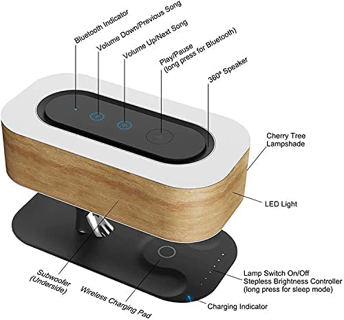 Bonsai Modern LED Smart Table Lamp