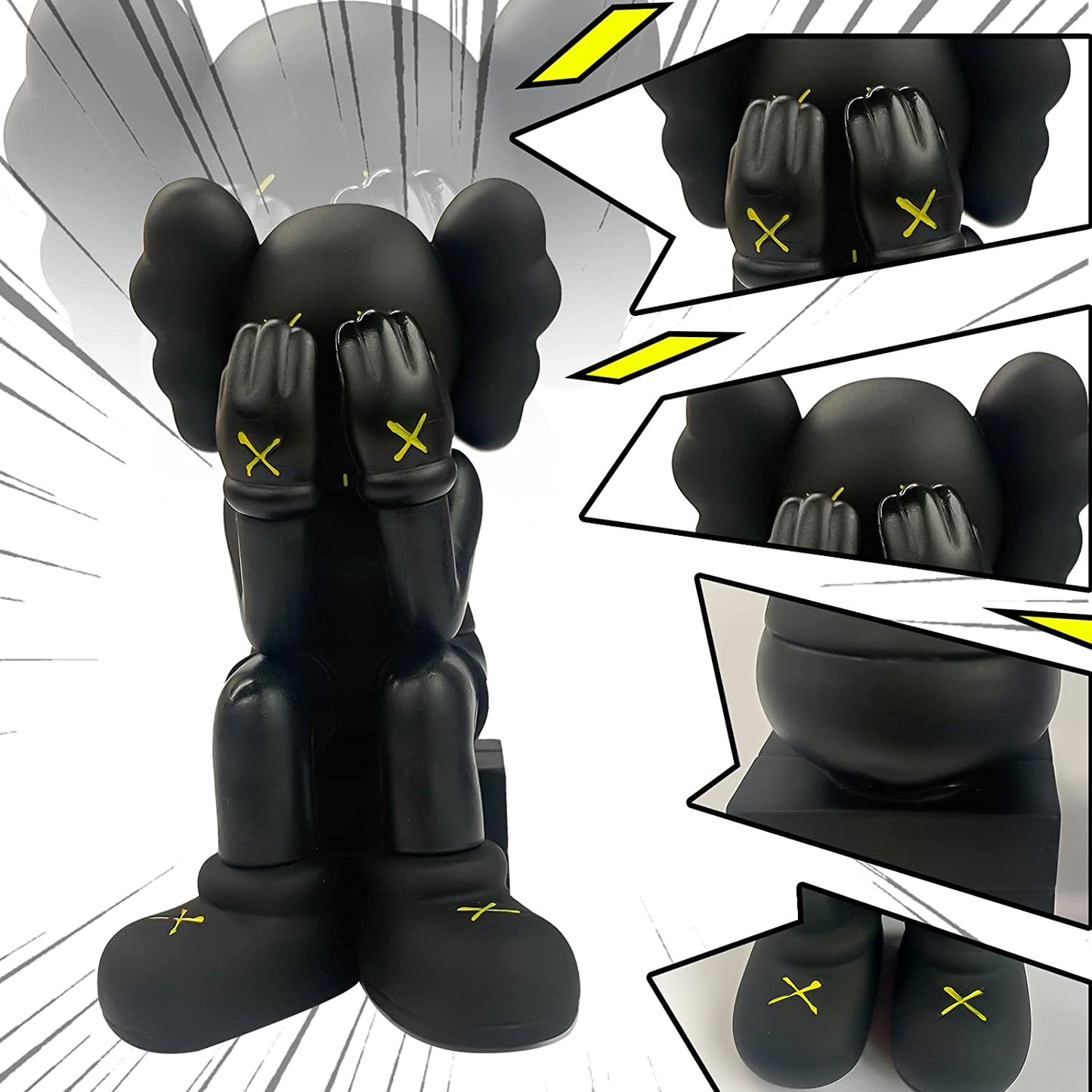 KAWS Action Figure Black